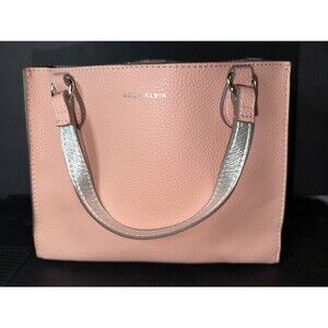 Anne Klein Faux Leather Satchel Purse NO CROSSBODY STRAP